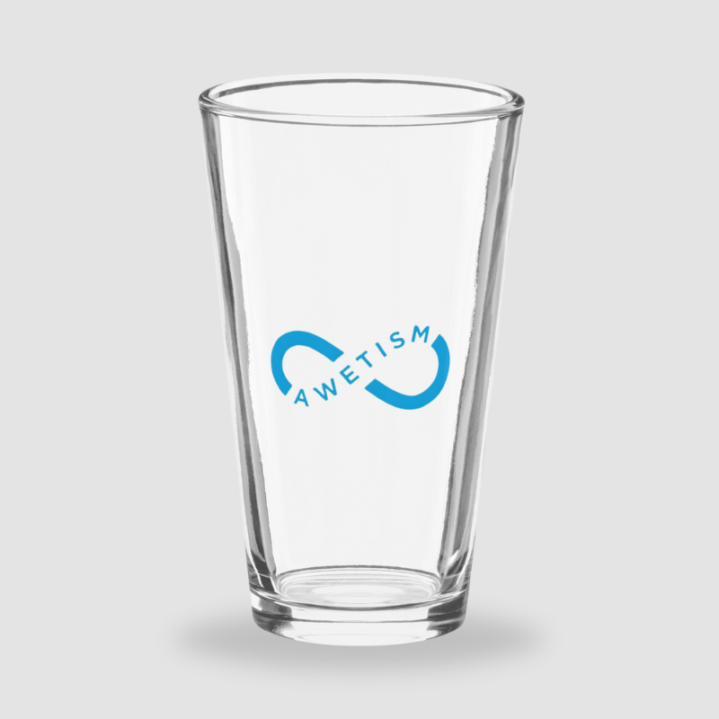 Shaker pint glass